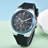 2025 Nuevo Reloj de Cuarzo Tianjia Multifuncional de 6 Pines con Correa de Silicona para Hombre Venta al por Mayor Dropshipping