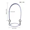 Conjunto de Alça para Copo de Água de Silicone Adequado para Copo Térmico Stanley, Alça de Copo de Água, Anel de Copo, Capa de Copo, Tampa de Canudo