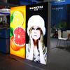 Tecido de Filme Suave UV Caixa de Luz Personalizada Placa de Porta Ultra-Fina Pano de Raspagem com Faca Personalizado Outdoor de Parede Impressão