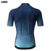 Conjunto de Maillot de Ciclismo de Manga Corta y Shorts de Verano de Secado Rápido para Hombre Versión Equipo de Ciclismo de Carretera de Montaña