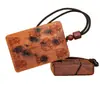 Madeira Raiada, Amuletos de Nuvem de Trovão, Talismãs de Nuvem Roxa, Talismãs dos Cinco Trovões, Etiquetas Penduradas Dupla Face, Madeira de Jujuba Raiada, Ferramentas de Ritual Taoísta Atacado