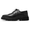Sapatos de Couro Esculpido Brock Sapatos Masculinos Casuais de Negócios Cano Baixo Aumento de Altura Sapatos Masculinos Primavera e Outono Respiráveis Vestido Casamento Noivo Sapatos