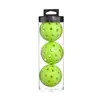 Bola de Pickleball Personalizada 40 furos 74mm para ambientes internos e externos, alta elasticidade, resistente ao desgaste, atacado transfronteiriço, bola perfurada