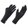 Guantes de Protección Solar para Mujer de Verano K Antideslizantes Anti-ultravioleta Protección Solar Hielo Muñequera Larga Pantalla Táctil Guantes de Ciclismo