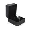 Caja de reloj de cuero PU de alta gama unidad de esquina redondeada caja de reloj ángulo recto doble posición caja de reloj bolsa de almohada de esquina redondeada caja de reloj