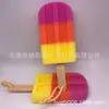 Cepillo de Limpieza de Helado Artificial de Esponja Tricolor Cepillo de Esponja para Paleta de Hielo Copa de Vino de Vidrio Esponja de Limpieza de Cocina