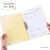 Carpeta transparente A4 con doble clip para guardar exámenes de estudiantes, carpeta de madera contrachapada para oficina, carpeta de polipropileno.