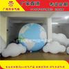 Fabricantes de modelos inflables suministran modelos inflables colgantes Meichen para interiores y exteriores, modelado de nube inflable, modelo inflable con LED que cambia de color, modelo inflable publicitario