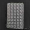 24 28 40 ventosa dupla face quadrada ventosa de silicone lavável ventosa dupla face para celular adesivos antiderrapantes