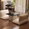 Estilo japonés repisa flotante ventana flotante transformación un juego de mesa de té pequeña para balcón popular sofá perezoso integrado tatami individual