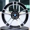 Bm-4 Hxgk Hckm Negro Brillante Superficie de Coche Adecuado para Modelos Bmw Ruedas Forjadas Ten-Ton Ruedas de Coche Modificadas de 20 Pulgadas