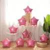 Venta Caliente Transfronteriza 10 Piezas 10 Pulgadas Globo de Película de Aluminio Estrella de Cinco Puntas Globos de Papel de Aluminio Decoración para Fiesta de Boda Cumpleaños