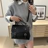 Mochila Retro Casual Versátil Estilo Universitário Grande Capacidade Outono e Inverno Nova Bolsa de Mão Bolsa Comutadora de Comércio Exterior Mulheres