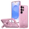 Adecuado para Samsung S26Ultra Funda Refrigerante para Teléfono, Diseño Creativo Hueco Transpirable con Soporte Magnético Anticaídas, Carcasa S25U