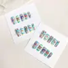 Color Base para Uñas Tiras de Uñas Pre-hechas Semi-terminadas PMMA Dulce Fresco Retro Americano Estilo Chino Uñas Portables Piezas de Uñas Postizas