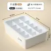 Caja de Almacenamiento para Ropa Interior, Cajón de Almacenamiento para Calcetines y Ropa Interior, Caja de Almacenamiento Compartimentada Tipo Cajón con Gran Capacidad para Uso en el Hogar y el Dormitorio