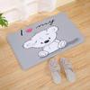 Tapete com padrão de desenho animado fofo AliExpress tapete de banheiro quarto sala de estar tapete de banheiro fábrica atacado