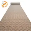 Alfombra Jacquard Rayada Gris Off-White de Color Sólido para Hogar Dormitorio Almacén Cobertura Completa Estilo Insins Cubierta Completa de Piso