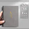 Caderno de Couro A6 Caderno Pequeno Bloco de Notas Caderno Portátil de Alto Valor Bolso Simples com Aba Caderno de Calça Estudante Caderno de Mão Espessado