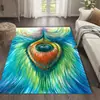Tapete Grande Animal da Amazon Pintura a Óleo Desenho Animado Veludo de Cristal Grande Área Tapete de Quarto Vento Fácil de Cuidar Antiderrapante