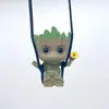 Pendente para Carro Amazon Balançando Pequena Árvore Sorridente Acessórios do Groot Decoração de Interior Pingente Pendente de Carro