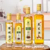 Garrafa de óleo de vidro espesso Cor Branca Cristal 500ml garrafa de azeite 250ml garrafa de óleo de camélia 750ml garrafa de óleo de noz