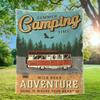 Tela Colgante de Camping Americana Estilo Ins Decoración Exterior Tela de Fondo de Camping Equipo de Camping Bandera Tela Decorativa