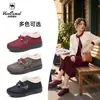 Botas de Nieve Cálidas de Invierno para Mujer Western Camel, Forradas de Felpa, Engrosadas, Botas Ligeras de Algodón, Zapatos Peludos Modernos y Cómodos