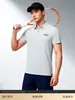 88.2% nailon, 11.8% elastano, tacto fresco, polo de verano hecho a medida, ropa de trabajo unisex con estampado de logotipo