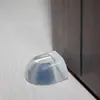 1 pieza acrílico perforado gratis silencioso puerta colisión antirrobo puerta superior puerta puerta barrera puerta de baño succión de puerta
