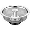 Filtro de Malla de Acero Inoxidable Alcantarilla Cocina Artefacto Fregadero Fregadero de Basura Fregadero de Lavado de Verduras Tazón Jaula Desagüe de Piso Antibloqueo