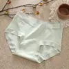 Ropa interior sin costuras de algodón puro para niñas, Braguitas de algodón antibacteriano de cintura media para mujer, Nuevo estilo Primavera 2026