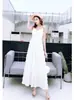 Nuevo Vestido Blanco de Noche de Verano 2026 con un Ambiente Super de Hada, Vestido Ajustado para Mujer, Adecuado para el Uso Diario
