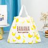 Bolsas para Llevar, Bolsas Tote con Cordón, Bolsas de Plástico, Bolsitas con Cordón, Bolsas para Empaquetar Frutas y Postres, 50 Piezas con Impresión