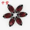Óculos de cavalo D garra de orelha diamante com furo costura à mão Diamante Fundo White K diy roupa vestido de noiva material de costura à mão acessórios