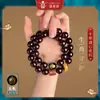 [Agite o mesmo estilo] o coração do antigo material pulseira Bodhi círculo duplo estilo zodíaco jogo literário coleção grau contas fábrica aprovação direta