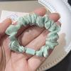 Anillo pequeño de intestino de organza con incrustaciones de diamantes material para tocado de bricolaje malla de color mágico nueva para primavera y verano anillo para el pelo de alta elasticidad super hada
