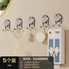 Gancho de ventosa sin taladro de doble cabeza para uso doméstico, perchero para detrás de la puerta, gancho adhesivo de fuerte carga para baño y cocina