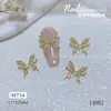 Arte de Unhas Joias de Borboleta Celebridade da Internet Explosivo Luz de Luxo Super Brilhante Acessórios para Unhas Strass Completo em Diamante Liga de Alumínio Estereoscópica Inteligente