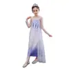 Vestido de Princesa Frozen para Niña Primavera 2024 Aisha Vestido Blanco Halloween Cumpleaños Junio 1 Vestido de Presentación