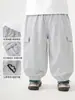Pantalones Cargo de Algodón Puro Estilo Europeo para Niños Verano 2026 Nueva Ropa Infantil Pantalones para Niños Pequeños y Bebés Pantalones Finos Anti-Mosquitos