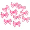 Cadena para Teléfono Móvil DIY Materiales Hechos a Mano Accesorios Acrílico Transparente Moño Color Caramelo Colorido Mariposa Linda Cuentas