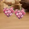 Adequado para Pingentes, Brincos em Formato de Coração, Brincos Acrílicos Temáticos de Rosa para o Dia da Mulher, Dia dos Namorados, Vários Estilos da Moda Perfeitos e Novos