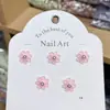 Arte de Uñas de Resina Cara Sonriente 3D Girasol Decoraciones de Uñas DIY Pendientes Funda de Teléfono Accesorios de Uñas Portátiles