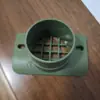 Conector de Dreno Inclinado 50mm, Acessórios de Plástico para Toldos de Estufas, Tubo de Dreno 50mm, Interface de Drenagem