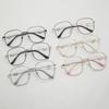 Montura de gafas dominante explosión de comercio electrónico transfronterizo moda decoración belleza personalidad literato elegante montura grande japonesa 23096