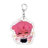 Dropshipping de Chaveiros Acrílicos Irregulares para Palco, Presentes para Mochilas de Estudante, Pingentes Decorativos de Desenhos Animados e Anime