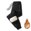 Calças Casuais de Lã Grossa Outono e Inverno para Homens, Calças Casuais Quentes Largas, Calças Casuais da Moda Tendência de Lã de Cordeiro para Homens