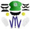 Sombrero Octagonal para Adultos y Niños, Sombrero de Sol de Dibujos Animados, Estilo Cosplay Halloween Padre-Hijo, Sombrero Transpirable con Protección Solar