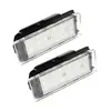El suministro transfronterizo es adecuado para Renault Renault Luz LED de matrícula Clio Laguna Luz de matrícula Luz de matrícula